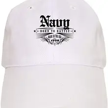 Бейсбольная кепка «Born to Battle» ВМС США
