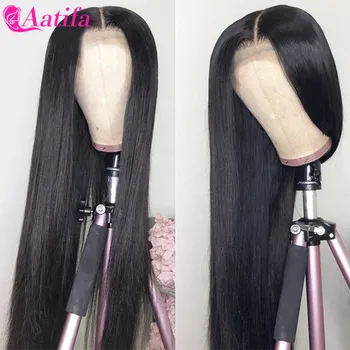 

Straight Lace Human Wigs 13x4/360 Transparent Lace Frontal Wig Malaysian 100% Human Hair Wigs 180% Density Pre Plucked Hair