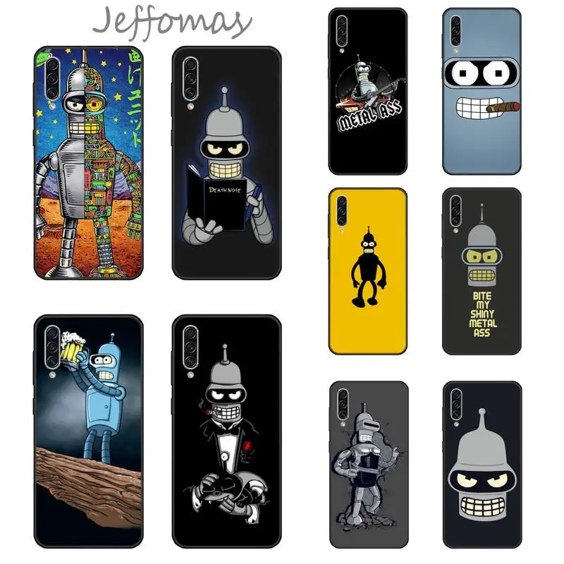Bender Bending Rodriguez Phone Case For Samsung Galaxy S8 S9 S10 Plus Lite S10E Note 3 4 5 6 7 8 9 10 Pro cover | Мобильные телефоны