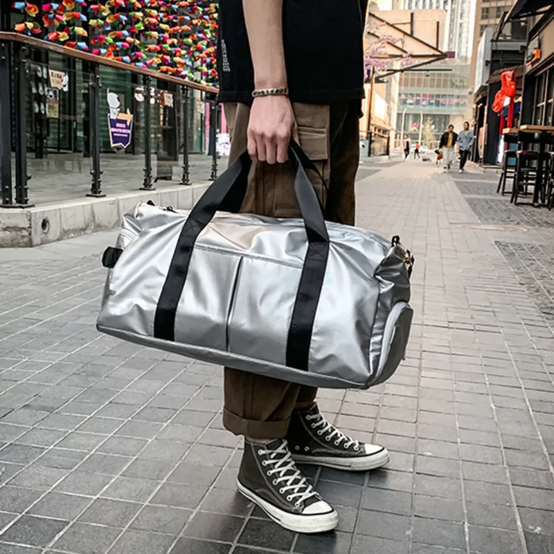 BXX Sac/ большая емкость портативный багажный пакет короткая дорожная сумка унисекс водонепроницаемый бодибилдинг, тренировка пакет ZD924