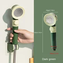 Bathroom Shower Adjustable Jetting Shower Head Water Saving Handheld Adjustable 3 Modes SPA Shower Bath Head Bathroom Accessorie