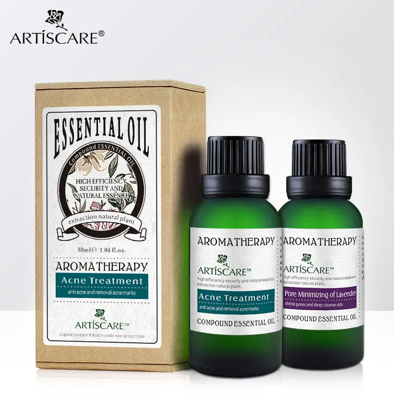 ARTISCARE сужает поры и анти-акне набор лечение акне удаление шрамов минимайзер пор