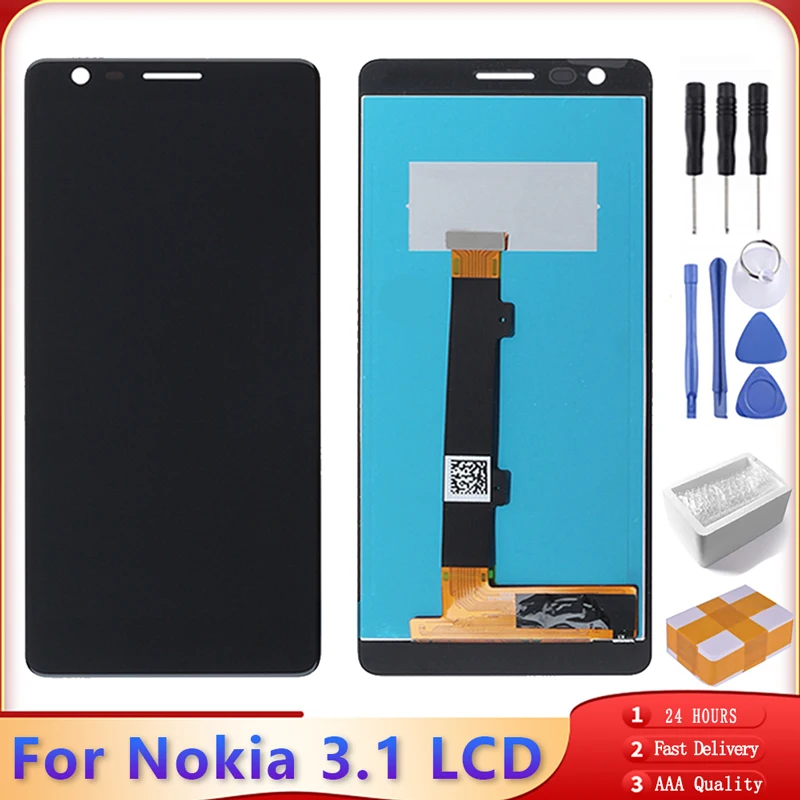 5 2 &quotОригинал AAA для Nokia 3 1 ЖК дисплей сенсорный экран дигитайзер сборка запасные