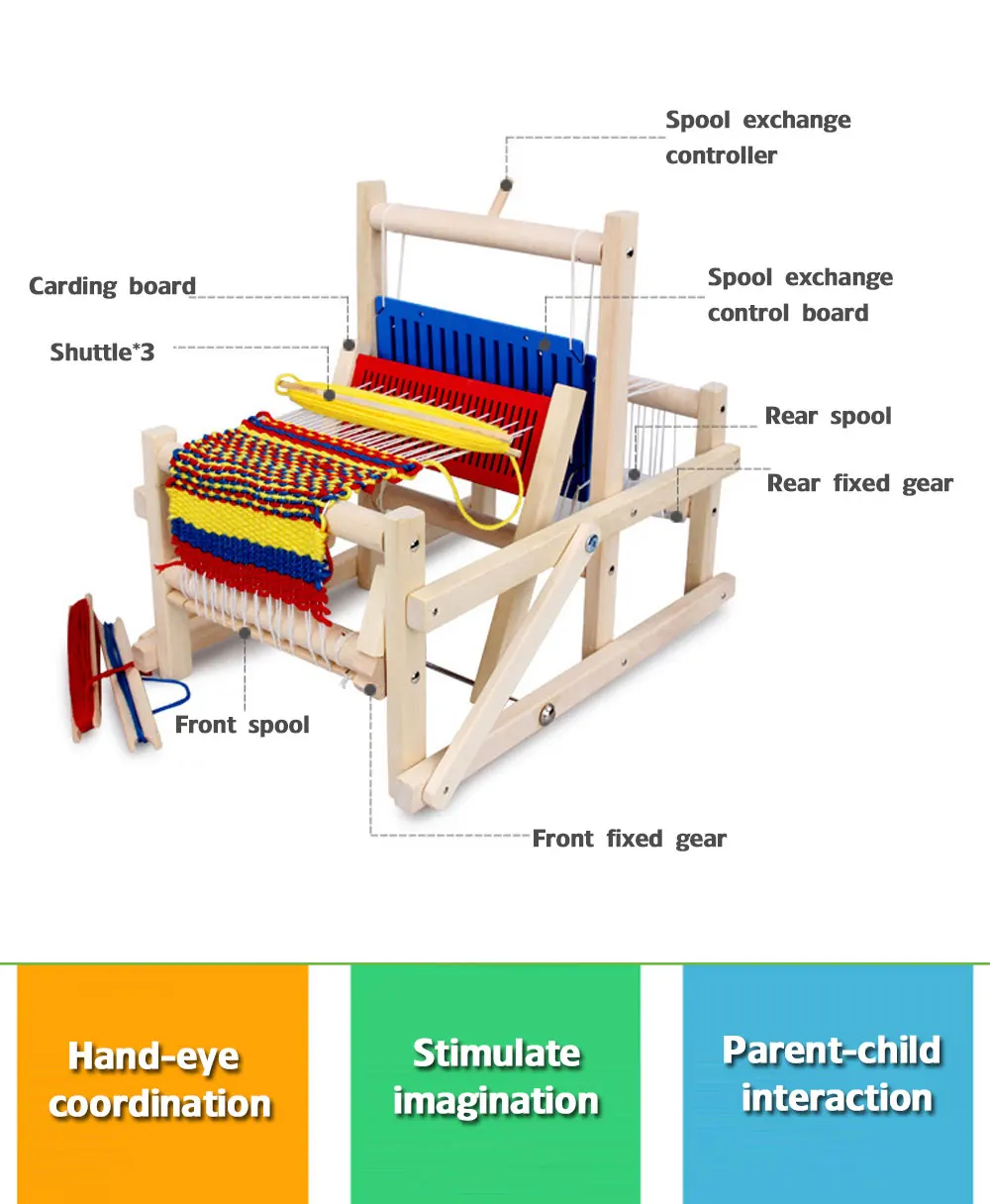 Новые детские игрушечные ткацкие станки высокого качества, детские вязаные игрушки ручной работы, нарезные станки, обучение в детском саду, приспособления для творчества, подарки