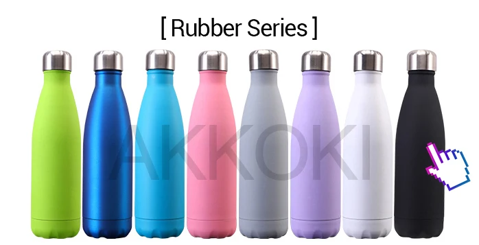 Akkoki Thermos Bottle Of Stainless Steel Vacuum Flasks Thermoses Cup Thermocup Thermal Bottle For Water Thermocouple Thermal