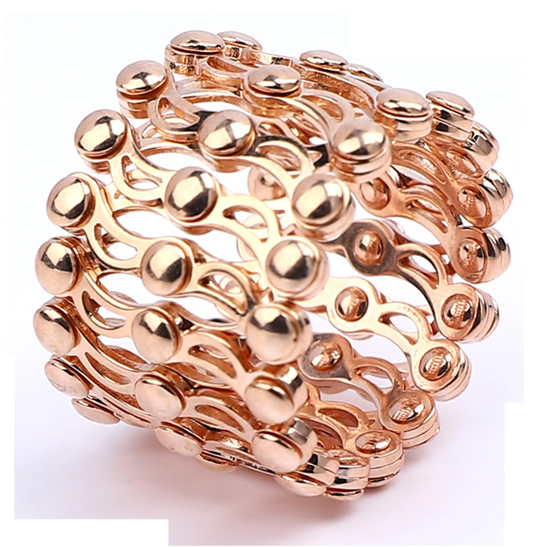 

New Style Magic Ring Light Body S925 Ring Bracelet Extendable Rings Bracelet Dual Purpose One-piece Variable-for Both Men And Wo