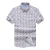 8XL 7XL 6XL Plus Size Men's Shirts 100% Cotton Comfortable Loose Casual Oversize Hawaiian Floral Short Sleeve Summer Beach Shirt 4