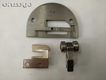 

Industrial seiwng machine parts template K-2 gauge set hole size 1.9mm for lockstitch needle plate feed dog roller presser foot