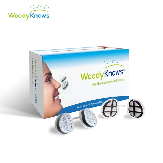 US $16.99  Ultra Breathable Nasal Filters Nose Masks Anti Pollen Allergies Dust Pet Dander Allergy Hayfever Re