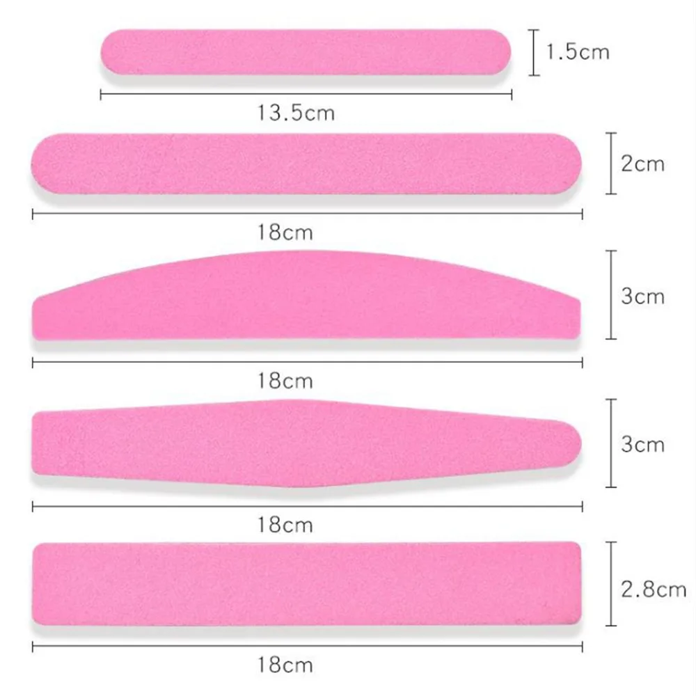 Ноготь двусторонний маникюрный пилочка для удаления мозолей средство для снятия маникюра 1 шт. металлическая пластина с 10 шт. Замена песочной бумаги наклеки для ногтей пилка розовый
