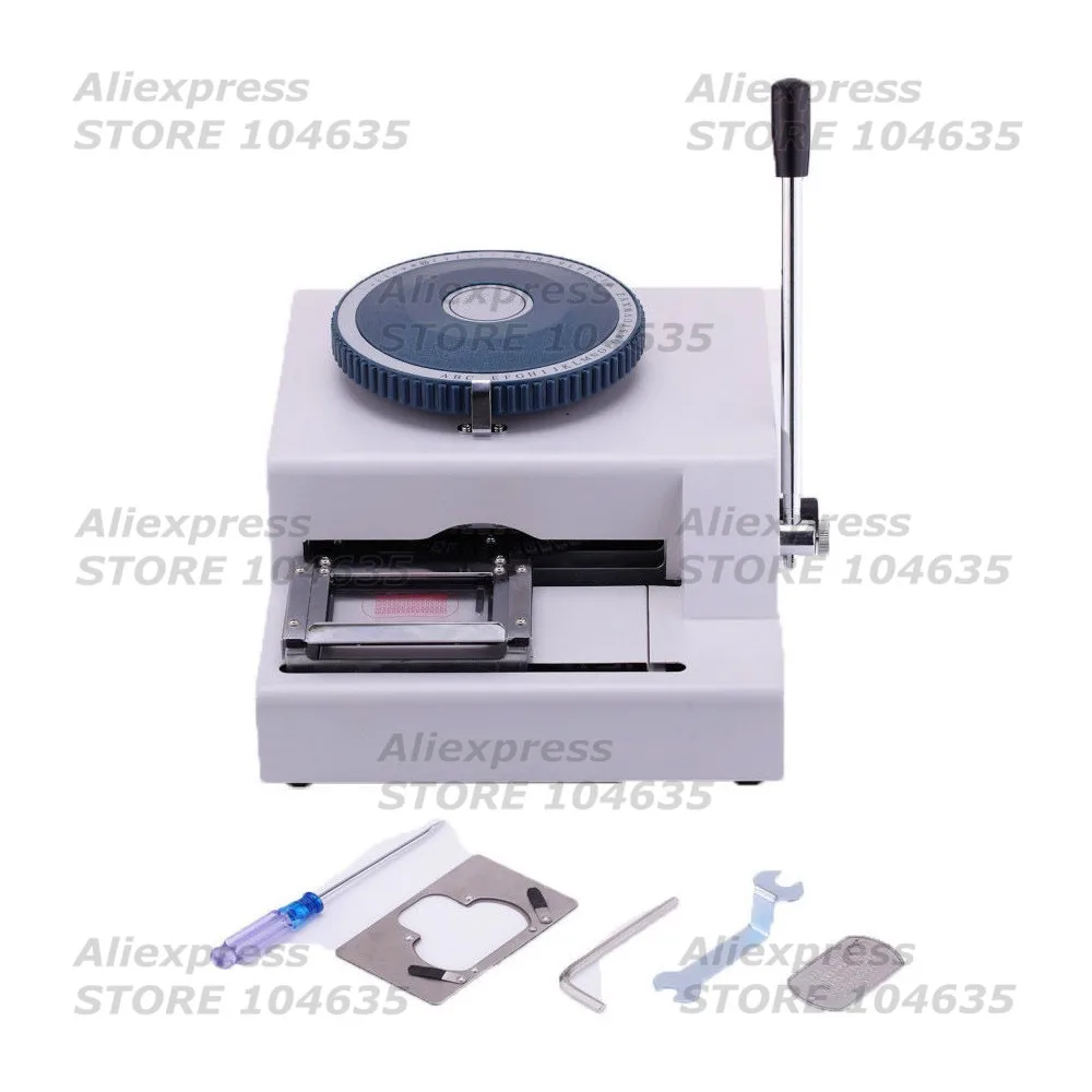 Military Dog Name Tag Engraver Machine 52D Manual Metal Emboss Machine Stainless Steel Embossing PVC Number 52 Letters - AliExpress Home Appliances