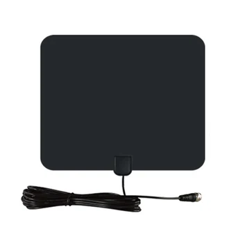 

CJH-158A Indoor Digital TV Aerial HDTV Aerial 50 Miles Reception Range High Gain with Multi-directional Capability