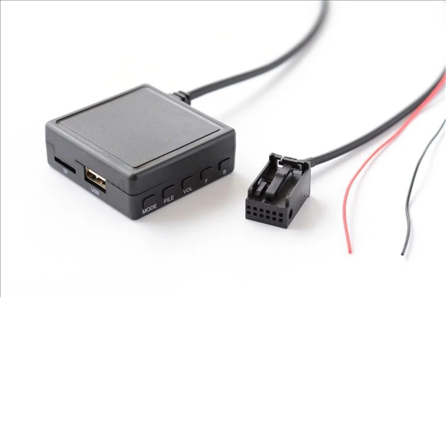 Автомобильный AUX USB микрофон Bluetooth адаптер 12 Pin беспроводной аудио вход для Ford Focus