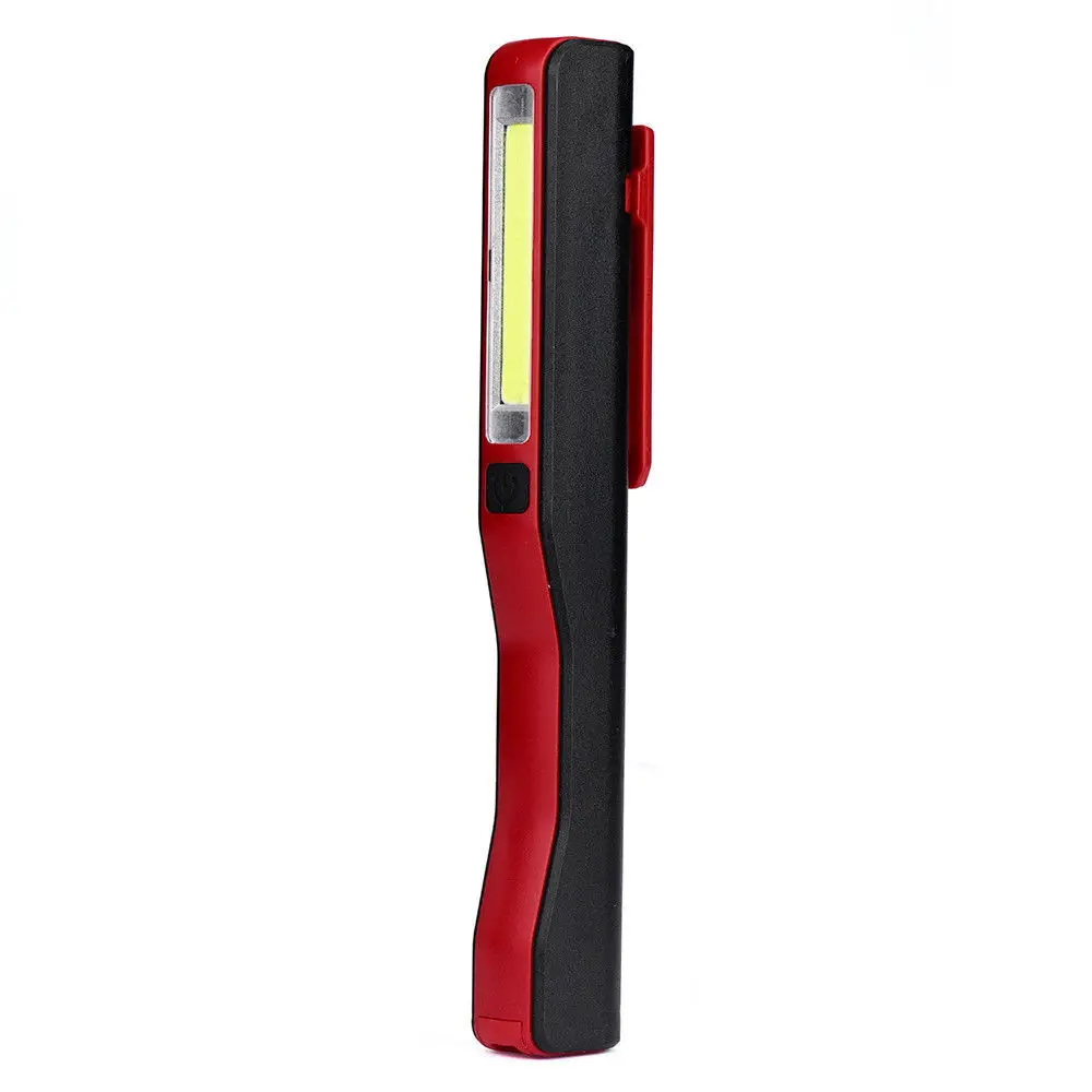 USB Rechargeable Mini LED Flashlight Cob LED Super Bright White Mini Examination Light Work Light 87G