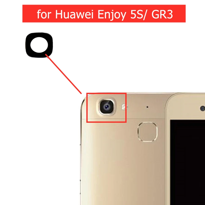 2 шт. для Huawei Enjoy 5S/ GR3 задняя камера стеклянный объектив основная стеклянная