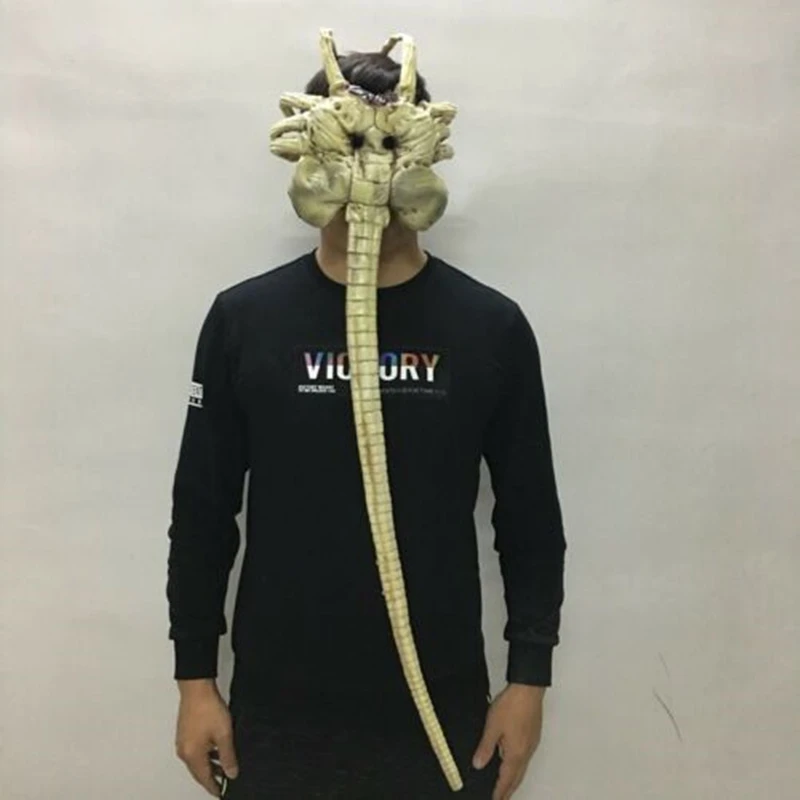 

Alien Facehugger Mask Latex Materil Halloween Mask For Adult Giant Spider New