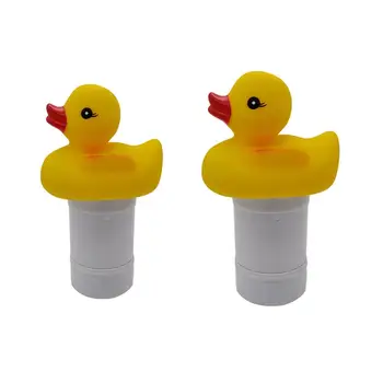 

Large Capacity Pool Chemical Dispenser Duck Design Durable Strong Floating Dispenser For Swimming Pools
