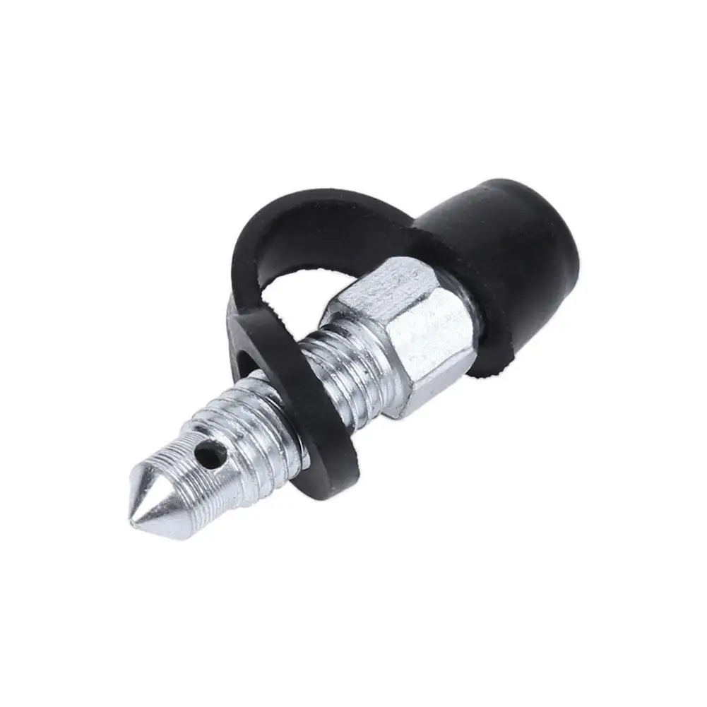 6/7/8/10mm Motorcycle Brake Caliper Bleed Screw Nipple with Dust Cap 1pcs