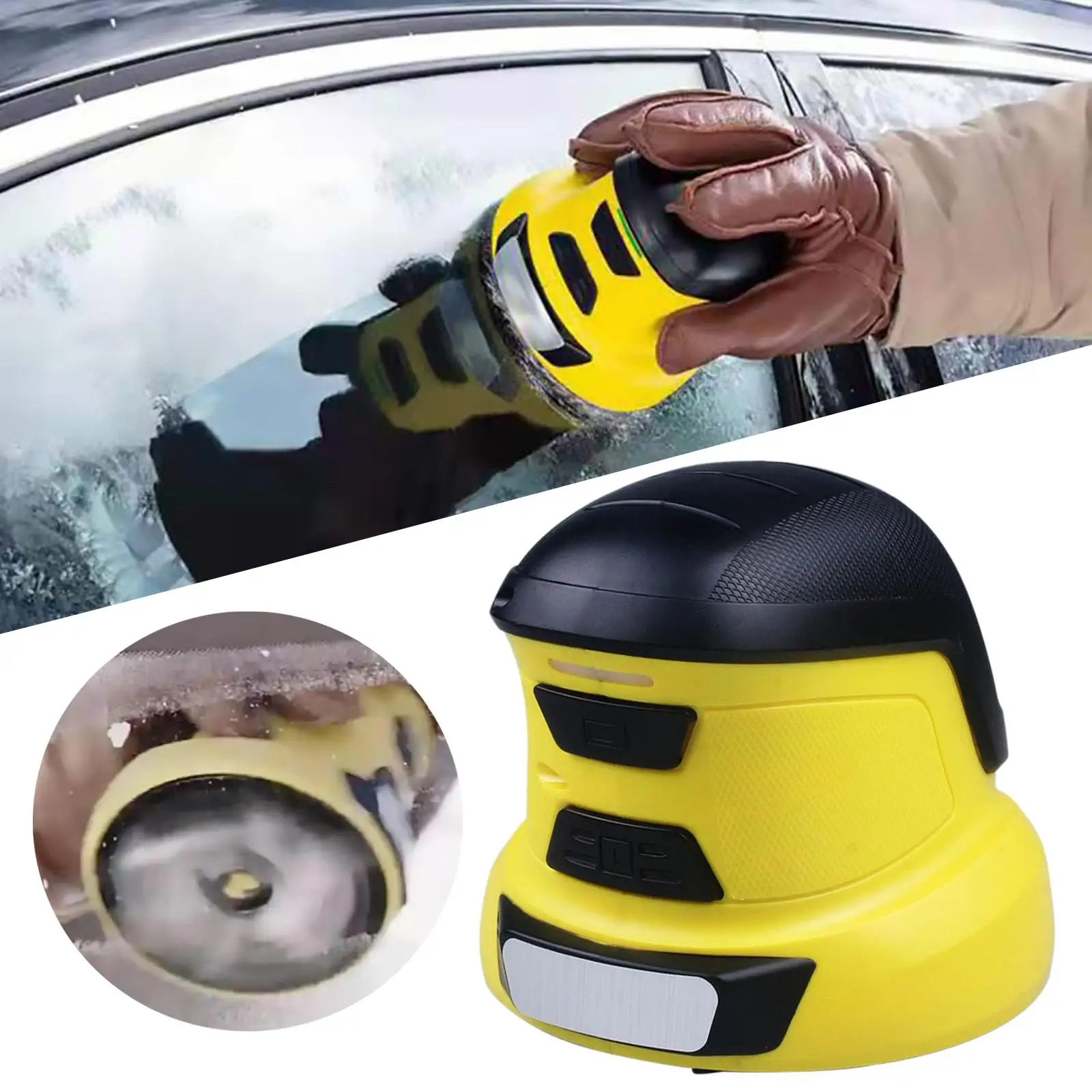 Electric Ice Scraper Snow USB Rechargeable Car Window Remover Shovel Scrapers Windshield Defrosting Cleaning Tools | Автомобили и