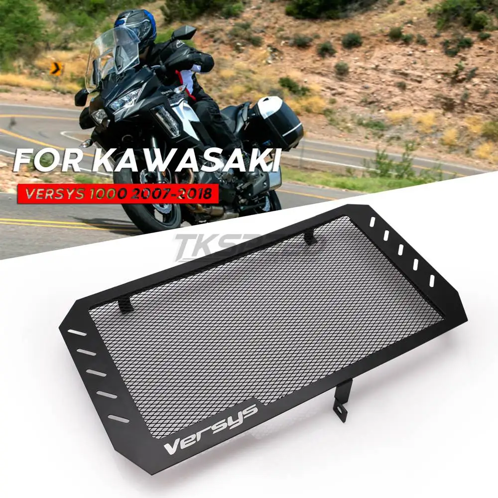 Мотоцикл решетка радиатора защита для Kawasaki Versys 1000 2007 2008 2009 2010 2011 2012 2013