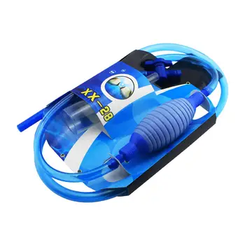 

2.5m Aquarium Pump Fish Tank Water Change Tube Aquarium Siphon Gravel Cleaner Water Change Cleaner Pump Fish Accessories