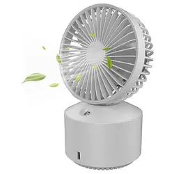 Fashionable Portable Water Spray Mist Fan Electric USB Handheld Mini Fan Cooling Air Conditioner Humidifier For Outdoor