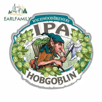 

EARLFAMILY 13cm x 11.8cm for Hobgoblin IPA Packaging & Bar POS Fashion Car Sticker Suitable for VAN RV Waterproof Decals