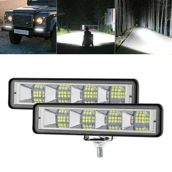 

LED Fog Light Work lamps Spot Beam Bar Car SUV 145*35mm Replacement Parts