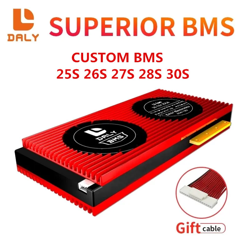 DALY Smart BMS 25S 26S 27S 28S 30S 200A 250A 300A with Bluetooth 72V