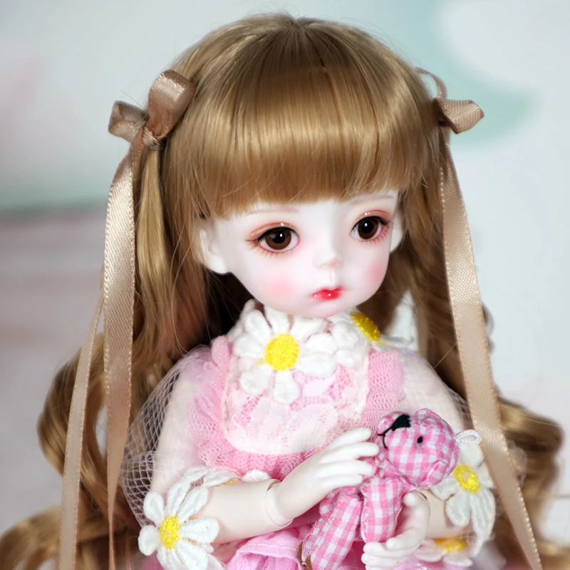 1/6 весы телесного цвета BJD Кукла Милый Малыш Мальчик и девочка BJD/SD смолы фигурка кукла модель игрушка подарок. Не входит в комплект одежды, обуви, парик A0143SOO YOSD