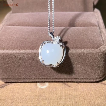 

CYNSFJA Real Certified Natural Chinese Hetian Jade Amulets Apple Jade Pendant High Quality Hand Carved Artwork Wonderful Gifts