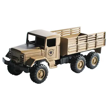 

WPL MB14 1:64 Metal RC Car Model 6 Wheel Truck Simulation Vehicle Toy for Kids GXMB