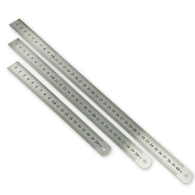 Stainless Steel - Rulers and Yardsticks - Measuring Tools - The