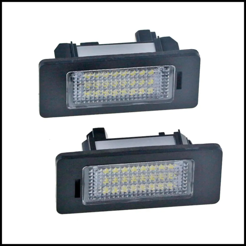 Автомобильный светодиодный фонарь номерного знака для BMW E82/E88/E90/E92/E93/D-689 2 шт. низкое энергопотребление