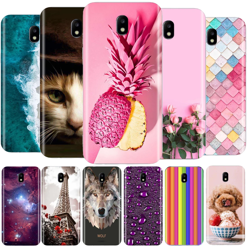 For Samsung J3 2017 Capa Etui Case Galaxy Silicone Cover for j330 j330f Phone |