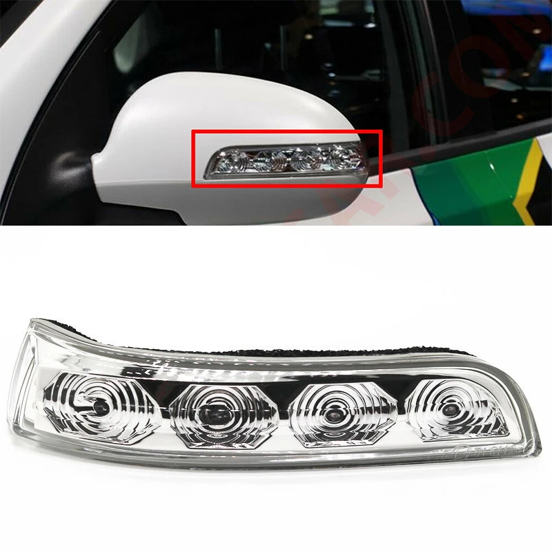 HZTWFC Specchietto retrovisore specchietto laterale Specchietto indicatori di direzione specchietto laterale destro OEM # 34300-SWA-H01 per Honda CRV 2007-2011 Crosstour 2011-2014