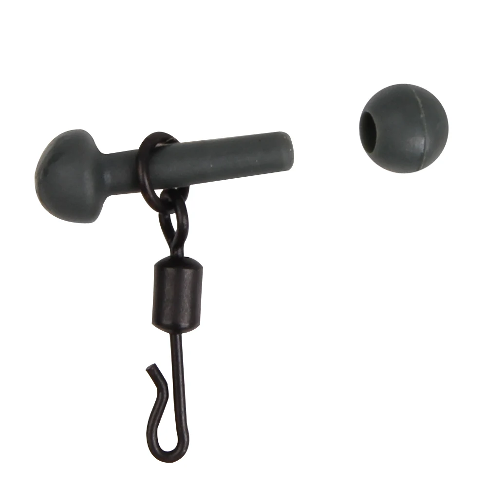 20Pcs Carp Fishing Tackle Rolling Quick Change Swivels Carp Fishing Chod Beads Release Rig Heli Chod Beads fishing accessories,fishing tackle,fishing swivels