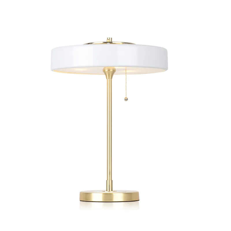 Fashion creative Nordic table lamp American simple bedroom bedside table living room study decorative table lamp LED lamp