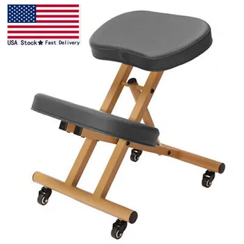 

ERGONOMIC ROLLING KNEELING POSTURE CHAIR - ADJUSTABLE HEIGHT - OFFICE SEATING