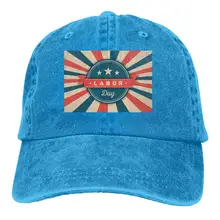 Унисекс Регулируемая джинсовая бейсболка s рабочий день 31 Кепка водителя грузовика