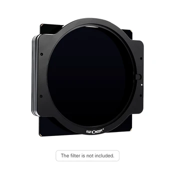 

K&F CONCEPT Metal Square Filter Holder with 49/52/58/62/67/72/77/82mm Filter Adater Rings for DSLR ILDC Camera Lens