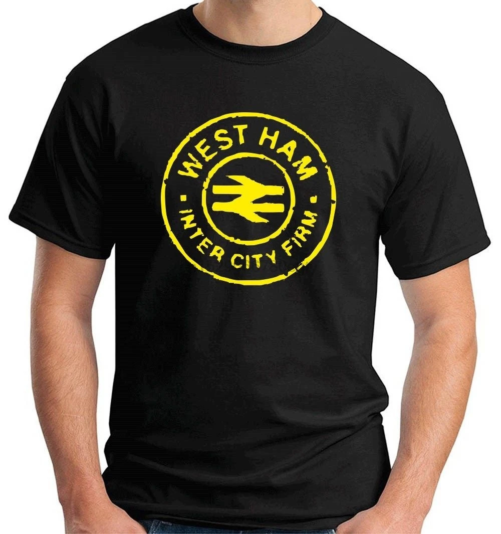 Футболка Maglia Maglietta футболка Uomo Ultras West Ham InterCity Firm Tum0001 | Мужская одежда
