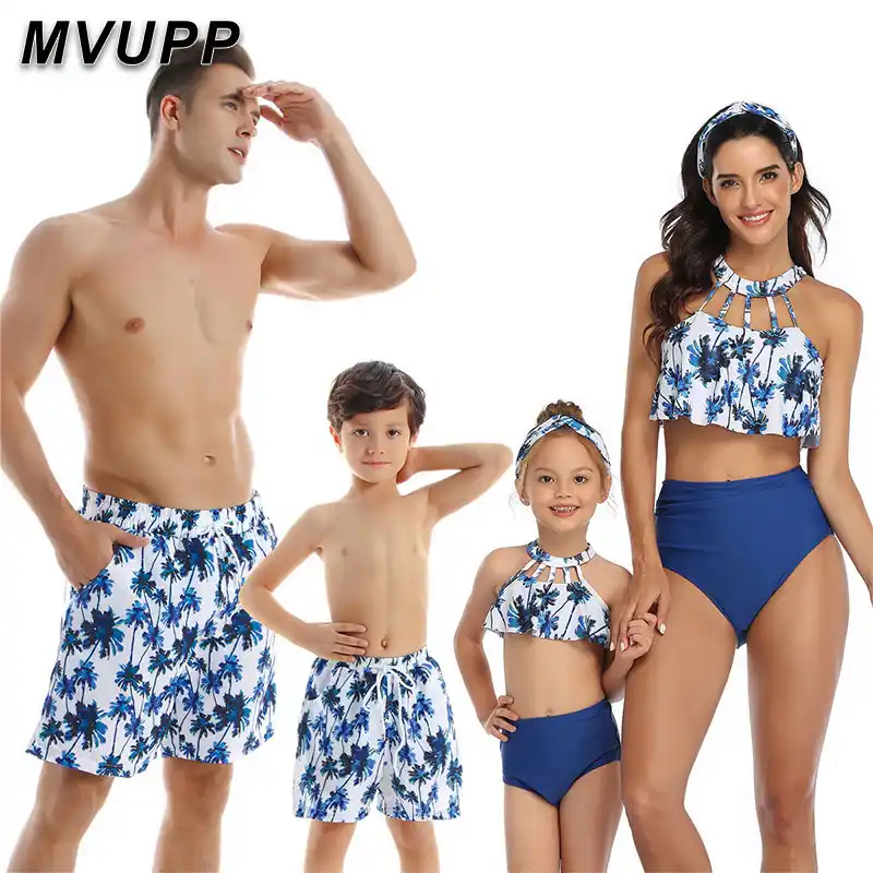 roupa de praia para familia