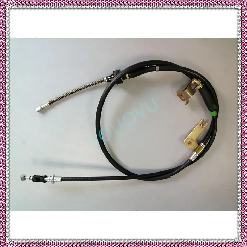 Car accessories rear hand brake release cable for Mazda premacy 1998-2009 fit the drum brake