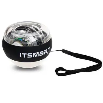 

Pastime LED Wrist Ball Forceball PVC Portable Auto Start Office Relax Office Entertainment Novelty Focus