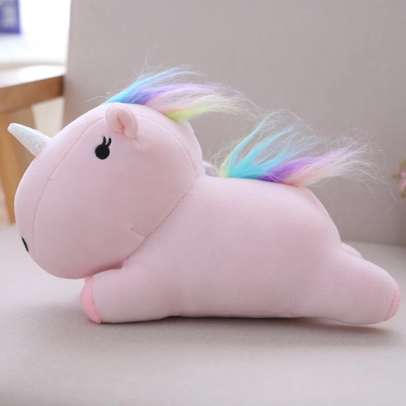 Licorne плюш игрушки Мягкая Плюшевая Кукла Единорог животное Juguetes Unicornio Милая Подушка Brinquedos детский подарок на день рождения 22 см