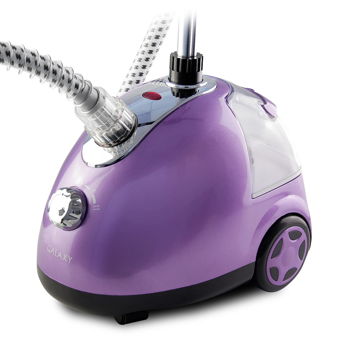 Отпариватель для одежды Galaxy GL-6205 (Мощность 1700 Вт, резервуар для воды 1.5 л, производительность 40 л/мин, регулировка интенсивности, время непрерывной работы 35 минут)