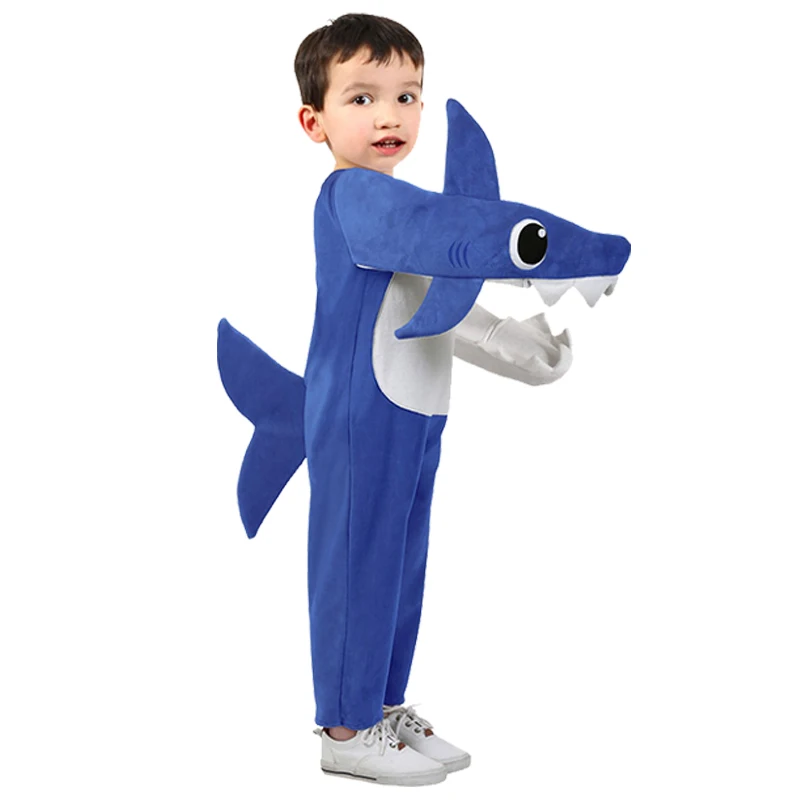 Children Animals Arm Finger Shark Costume Kids Boys Girls Jumpsuit Halloween Costumes Cosplay Anime Disfraces Role Play Dress Up Children Animals Arm Finger Shark Costume Kids Boys Girls Jumpsuit Halloween Costumes Cosplay Anime Disfraces Role Play Dress Up
