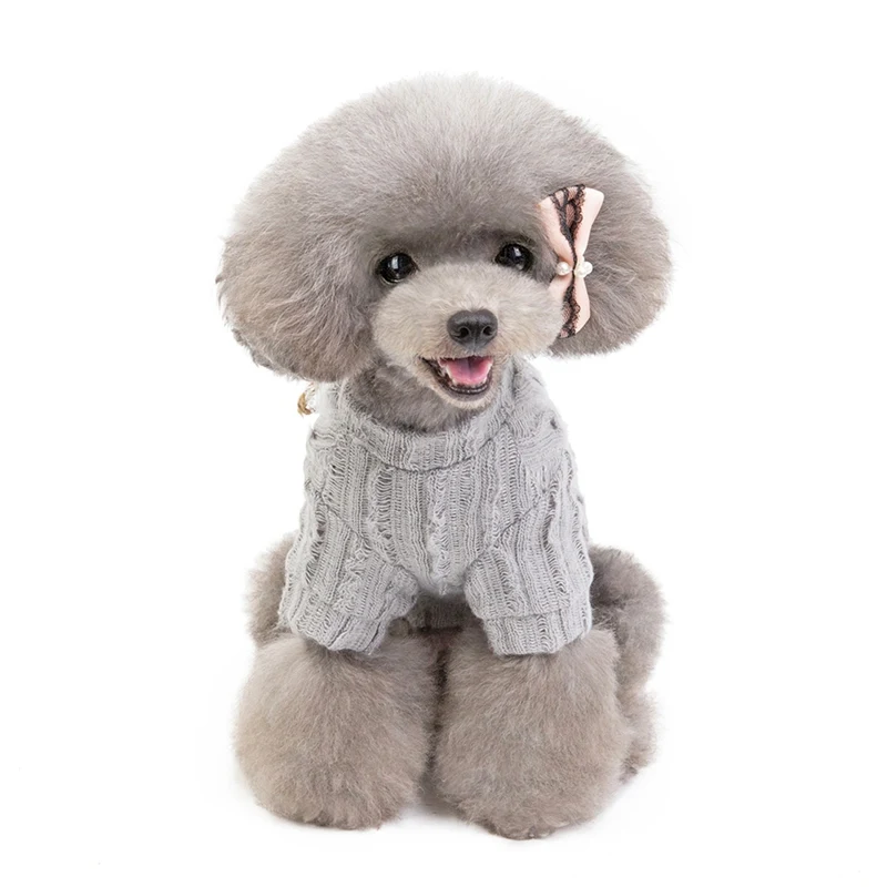 Корейский стиль модный свитер свитеры для домашних животных зимой для маленьких свитер для собаки для кошки одежда для домашних кошек для сохранения тепла собак Swe