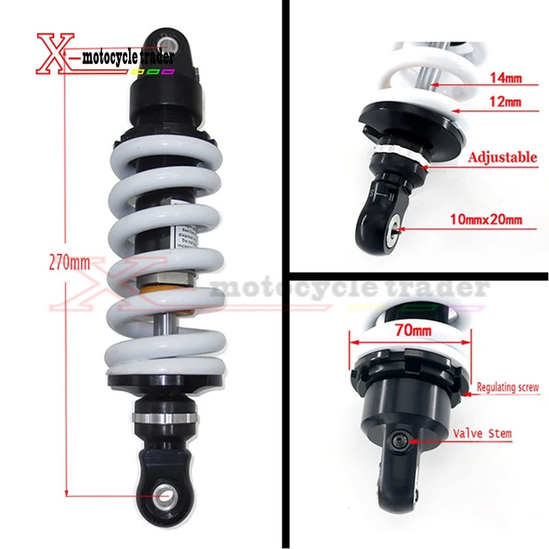 Rear Shock Absorbers Dirt Bike Dirt Motorcycle Shock Absorber